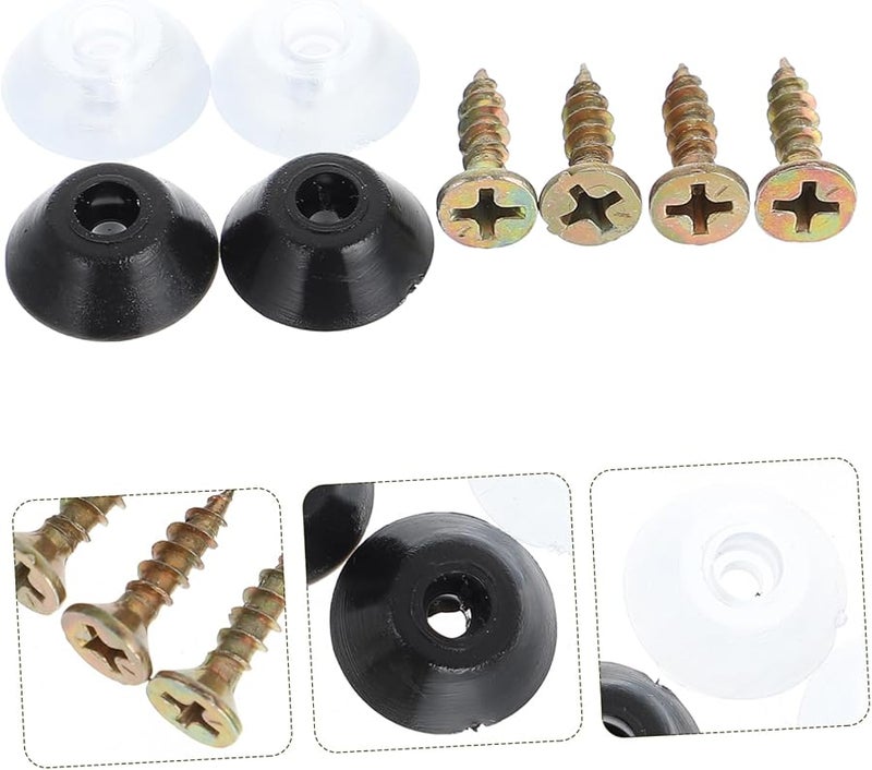 DOITOOL 200pcs Furniture Leg Gliders 2 Pack Protects Hardwood Floors Easy Installation - Image 4