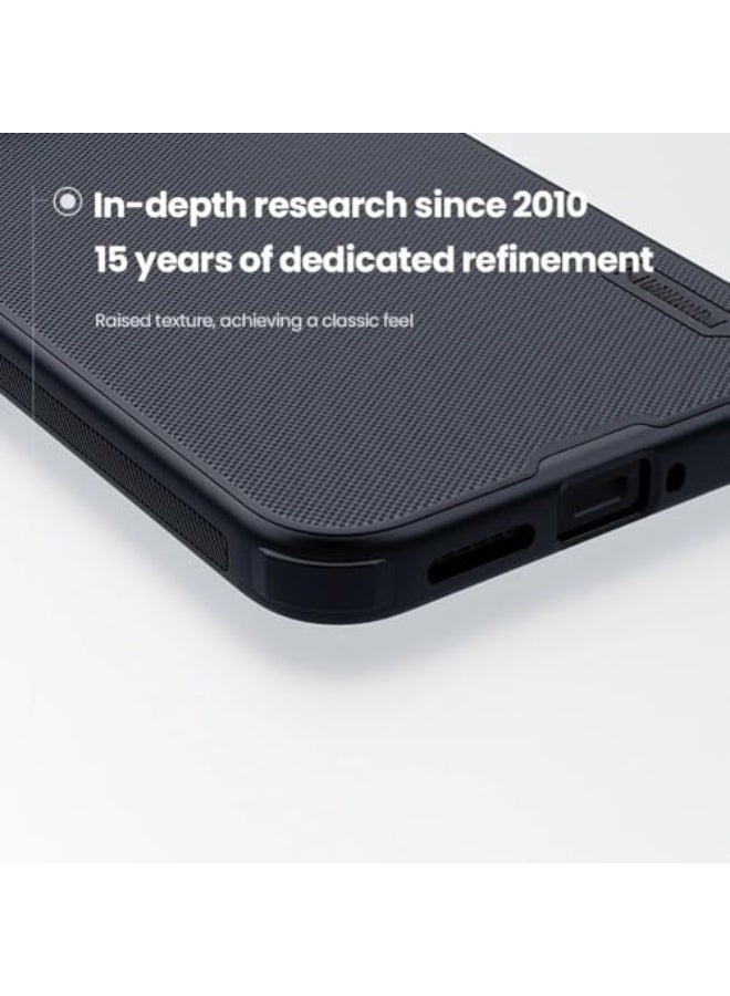 general Magnetic Case for Xiaomi POCO F8 Ultra, [Support Wireless Charging] Frosted Shield Pro Slim Fit Matte Hard PC Back Shell Soft TPU Edge Shockproof Protective Cover - Image 5