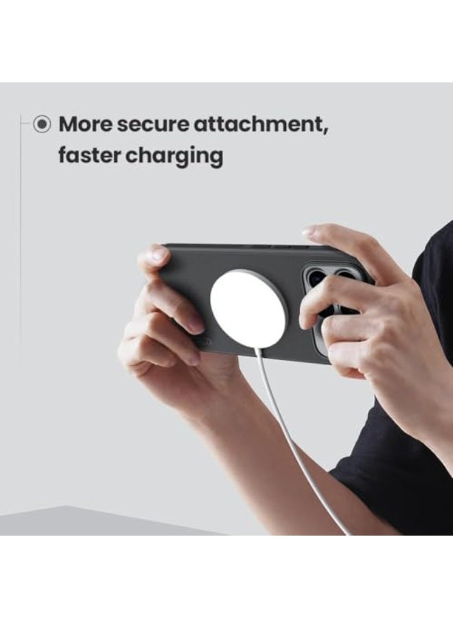 general Magnetic Case for Xiaomi POCO F8 Ultra, [Support Wireless Charging] Frosted Shield Pro Slim Fit Matte Hard PC Back Shell Soft TPU Edge Shockproof Protective Cover - Image 3