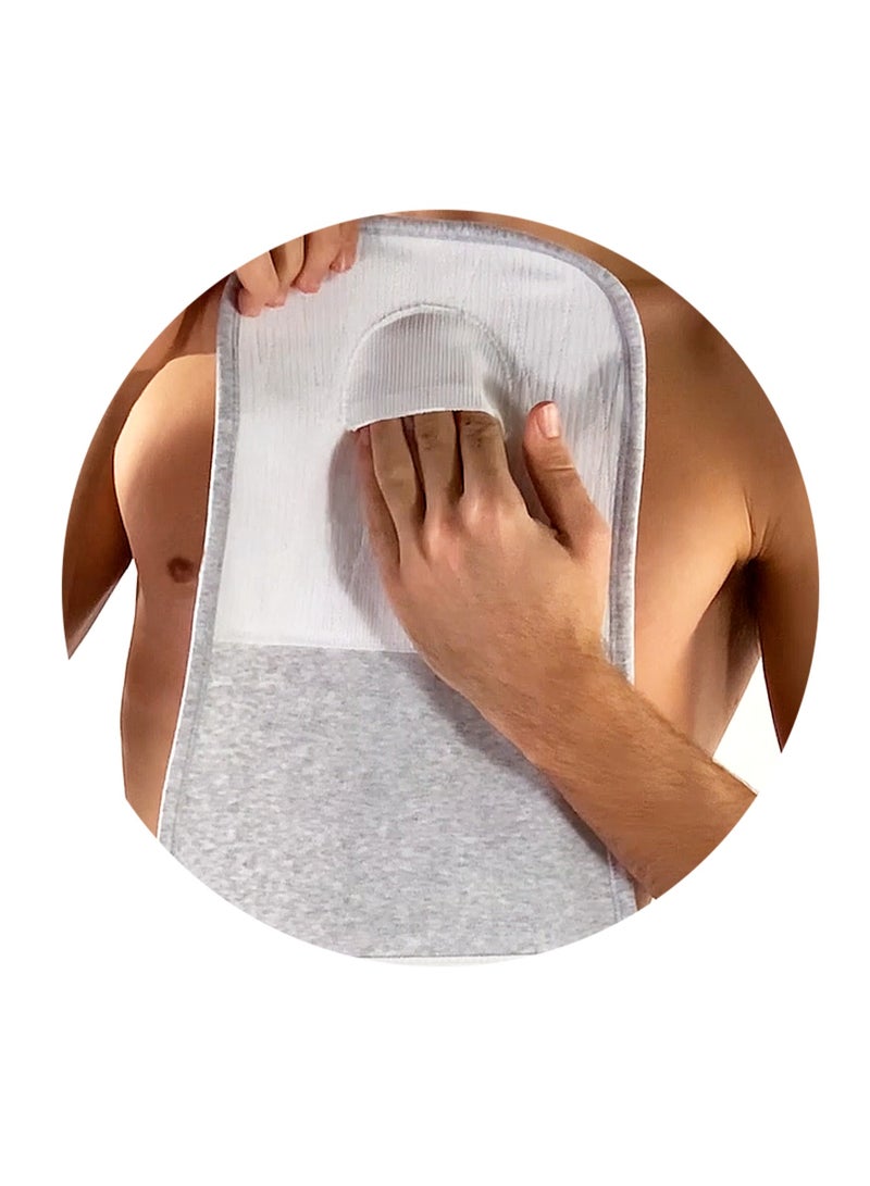 PAVIS Orthopedic Light Lumbar Belt SELF-CARE – Adjustable Back Support Belt for Lower Back Pain Relief, Anti-Skid Lumbar Support for Sciatica & Scoliosis, for Men & Women, Italy Brand, Bacteriostatic Material, 100% Cotton - Image 3