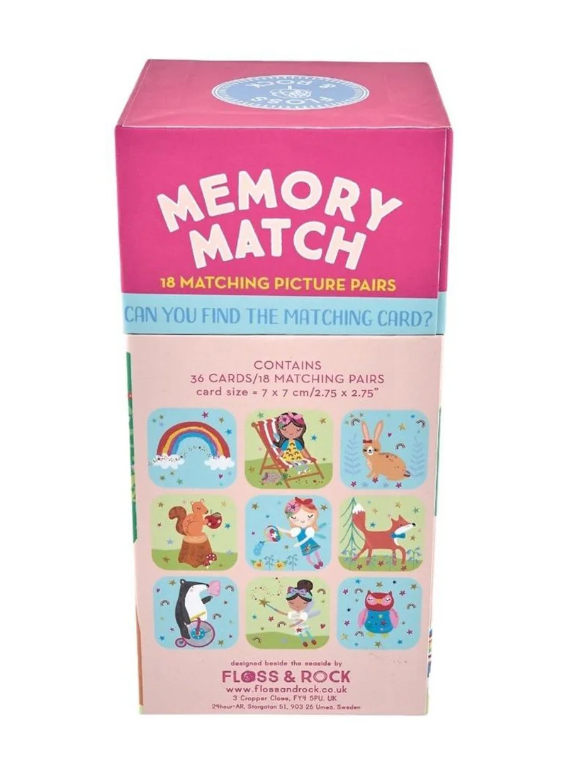 Floss & Rock Rainbow Fairy Memory Match Game