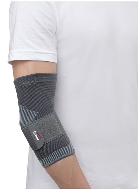 Elbow Support is used to provide firm compression, warmth & support to the forearm and elbow joint, to alleviate pain, inflammation and stiffness, generally associated with old age, arthritis