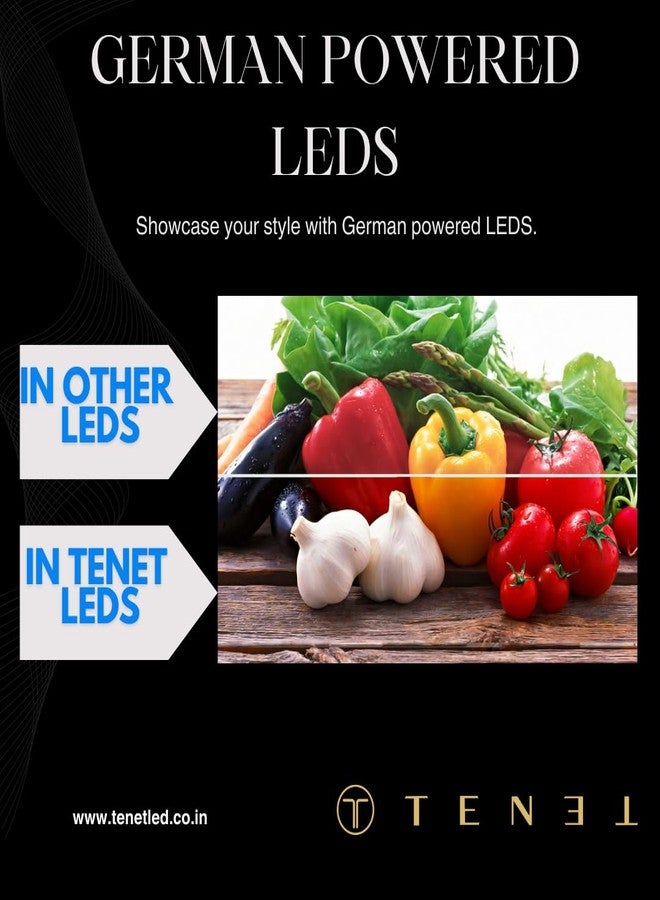 TENET LED Downlighter for Ceiling, Energy-Efficient Lighting for Home and Office (Round, Regular White, Plastic, 8W, 1, Pack of 1) - Image 4