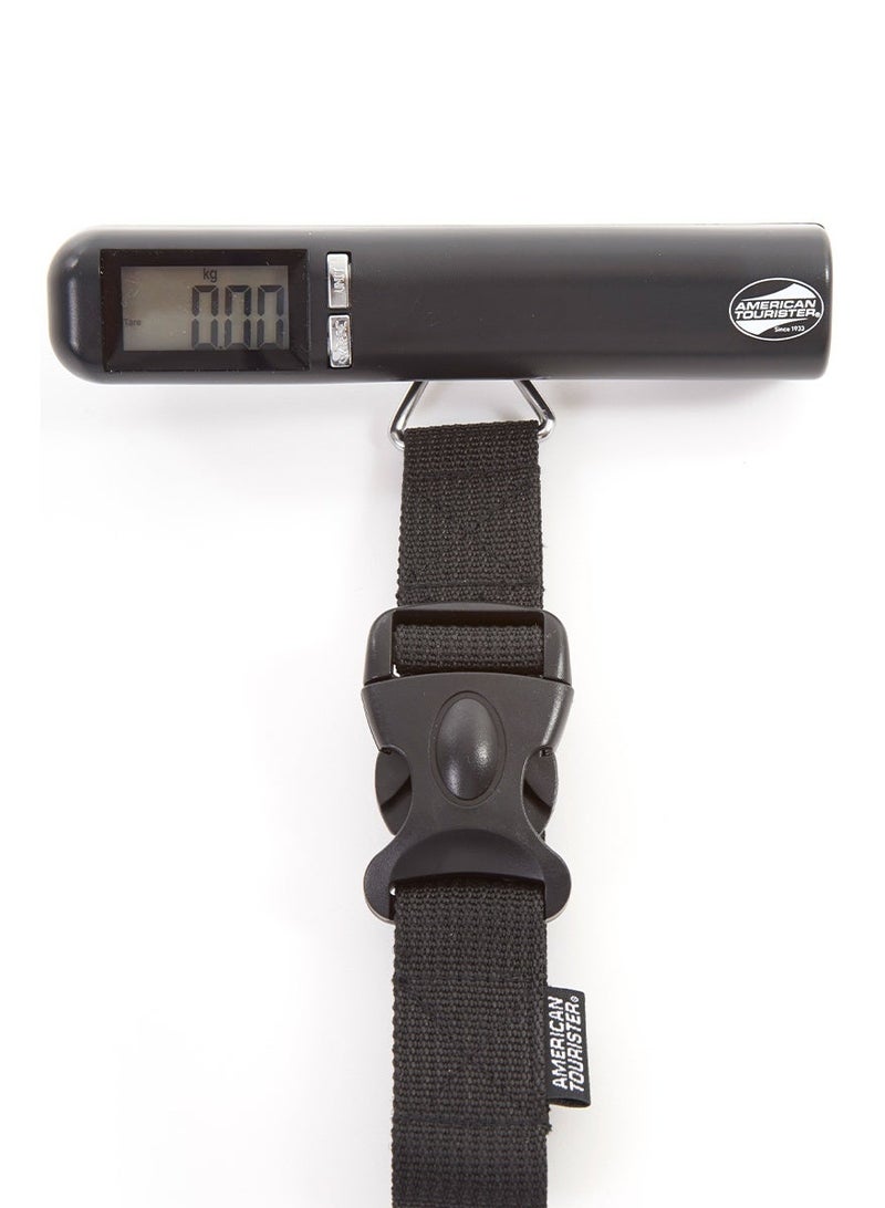AMERICAN TOURISTER Digital Luggage Scale, Black|LCD Display|Auto Power Off Feature - Image 1