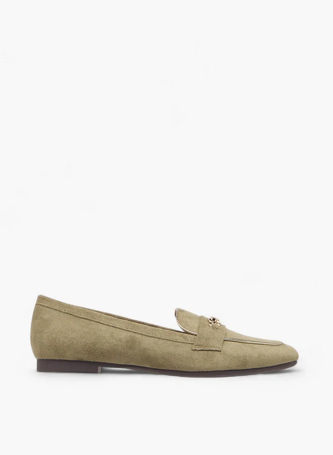 Celeste Women's Metal Accent Slip-On Loafers