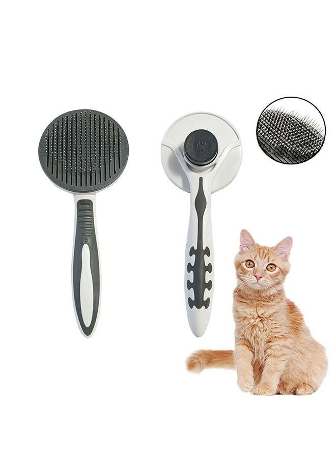 Neostyle Neostyle Self Cleaning Cat Brush Grey  - Image 1