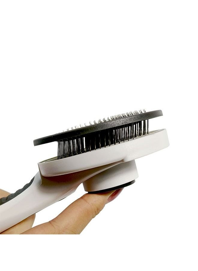 Neostyle Neostyle Self Cleaning Cat Brush Grey  - Image 4