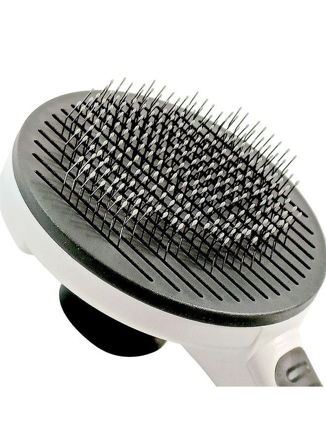 Neostyle Neostyle Self Cleaning Cat Brush Grey  - Image 3