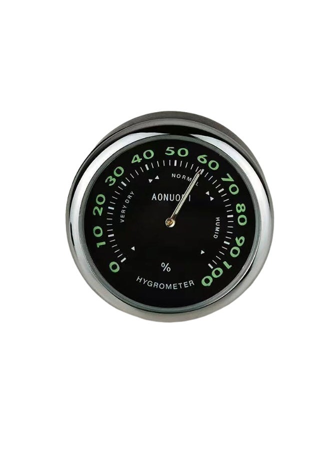 Car-mounted electronic clock series: Clock, thermometer, hygrometer - simple and modern style, car-mounted control panel ornaments. - Image 1