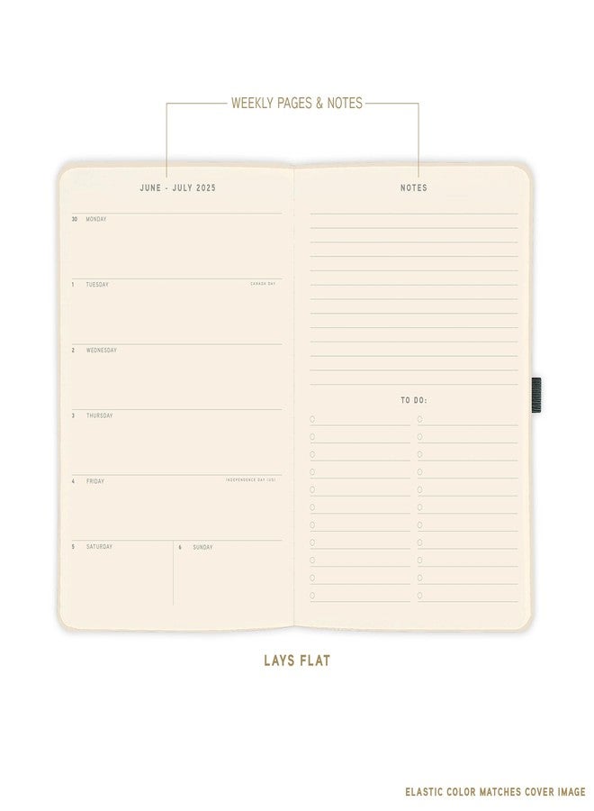 Graphique July 2025 - Dec. 2026 Planner by Graphique, Weekly and Monthly Planner, 18 Months Calendar, Hardcover, Peanuts Pink Floatie, 6” x 8” - Image 2