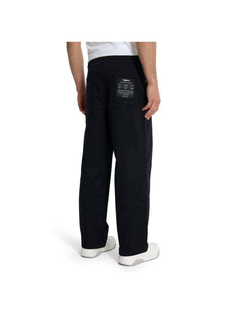 Termit سروال تشينو رجالي أسود من تيرميت - EU 52، قطن ناعم وقابل للتنفس، قص مستقيم، 4 جيوب، مريح للتزلج وركوب الدراجات والمغامرات الحضرية - Image 3
