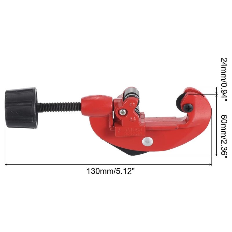 UPTODATETOOLS Pipe Tube Cutter 3mm28mm Adjustable Metal Pipe Tube Cutter Tool for Cutting Copper Tubing 3mm28mm - Image 4