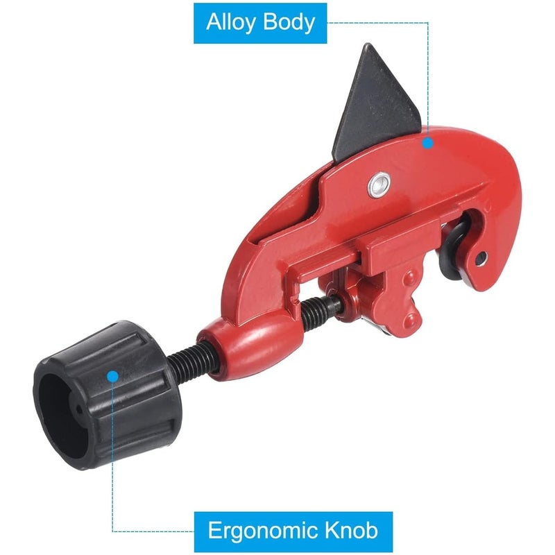 UPTODATETOOLS Pipe Tube Cutter 3mm28mm Adjustable Metal Pipe Tube Cutter Tool for Cutting Copper Tubing 3mm28mm - Image 5
