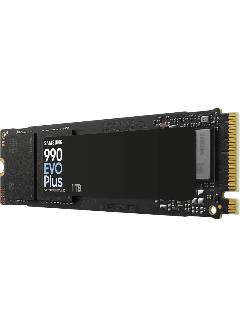 sam 990 EVO Plus Internal SSD, 1TB Capacity, PCIe Gen 4.0 x4 / 5.0 x2 NVMe 2.0 Interface, Up to 7,150 MB/s Read & 6,300 MB/s Write Support, V-NAND TLC | MZ-V9S1T0BW - Image 4