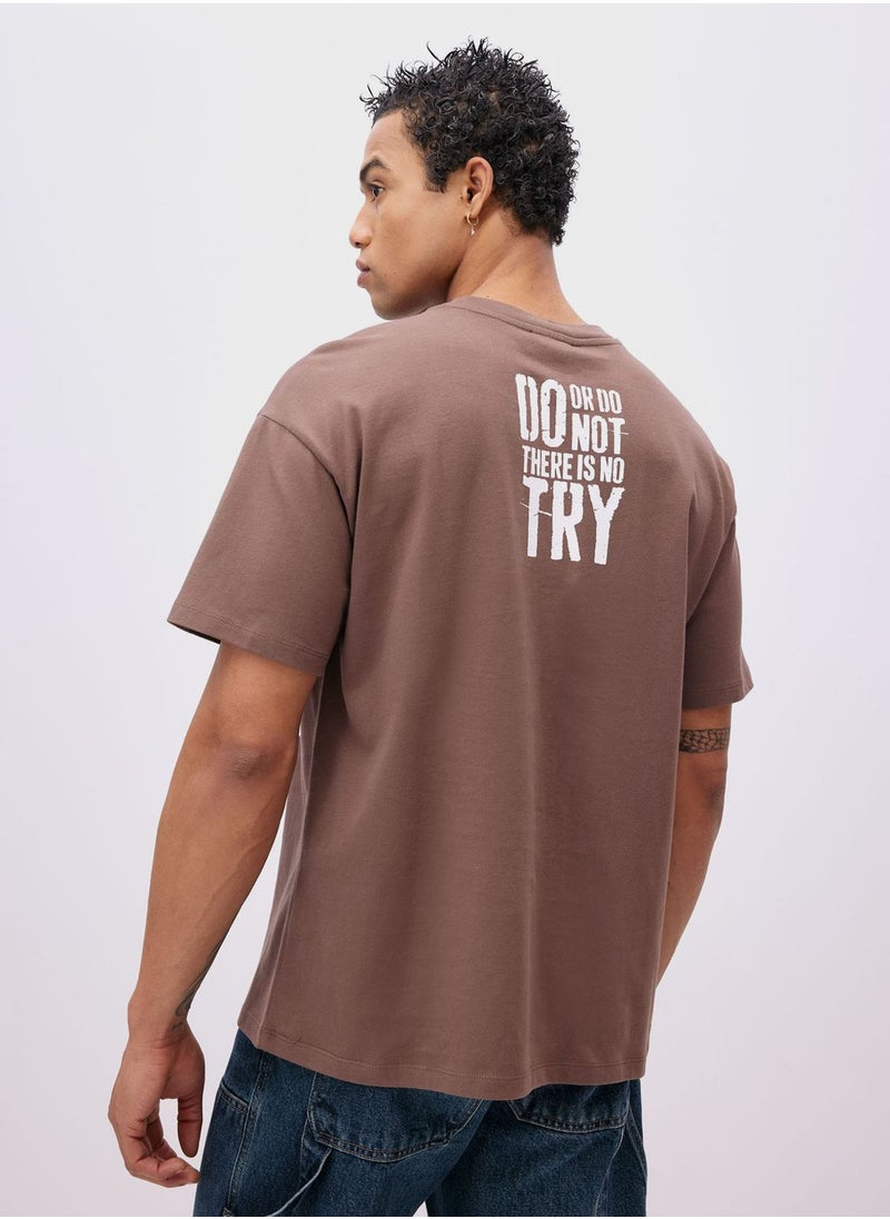 DeFacto - Oversize Fit Star Wars Licensed Crew Neck Printed - Image 1
