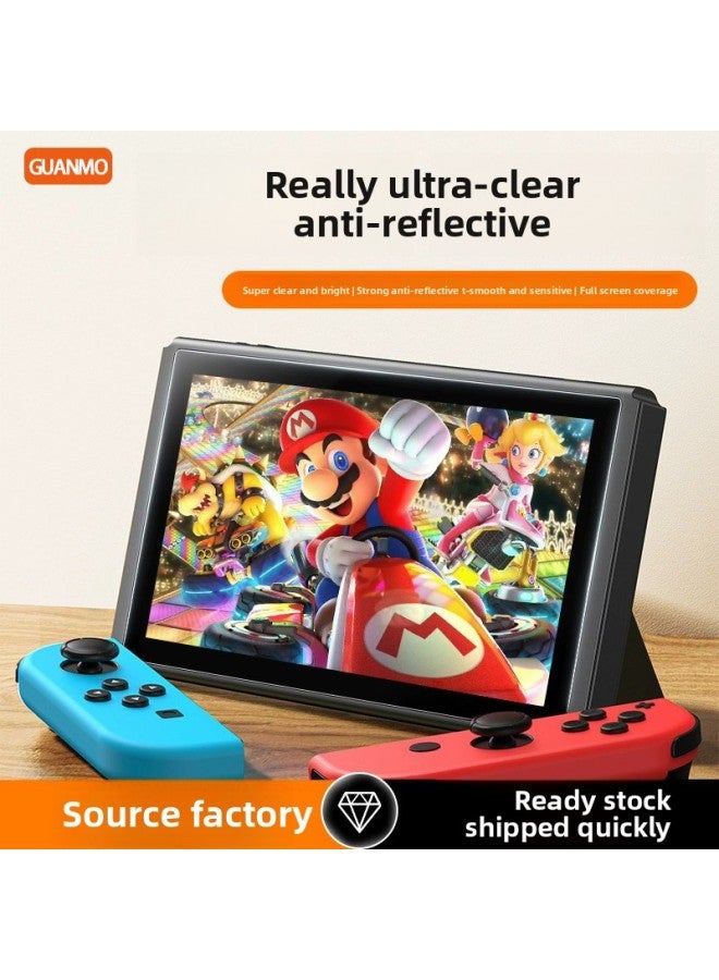 General Suitable For Nintendo Switchar Film Handheld Game Machine OLED Anti-explosion Film-Color:Nintendo Switch Lite☆9h High Definition Explosion-proof Film 1 Piece  - Image 2