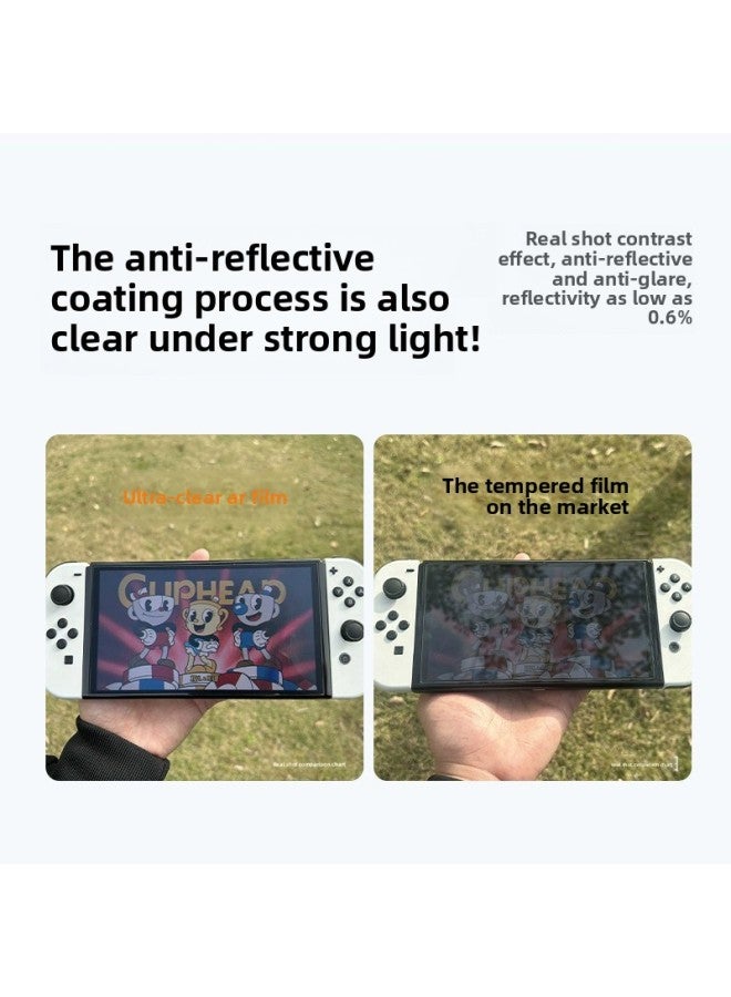 General Suitable For Nintendo Switchar Film Handheld Game Machine OLED Anti-explosion Film-Color:Nintendo Switch Lite☆9h High Definition Explosion-proof Film 1 Piece  - Image 4