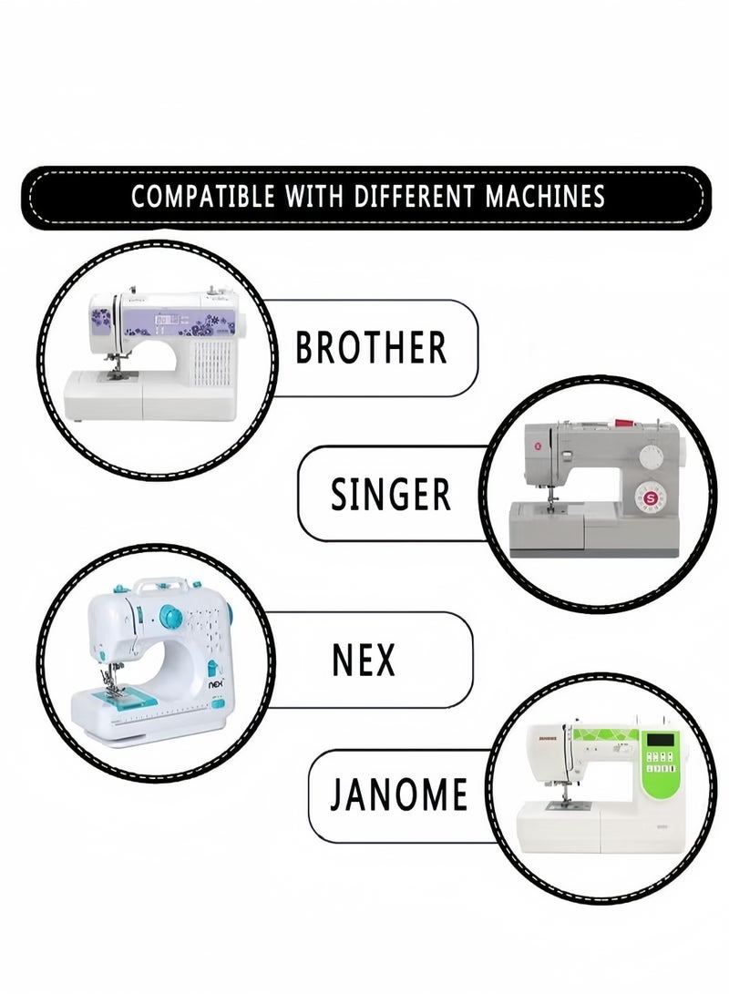 Sewing Machine Needles, HA75/11 Universal Regular for Singer Brother Janome Sewing Machine (10 Pcs) - Image 4