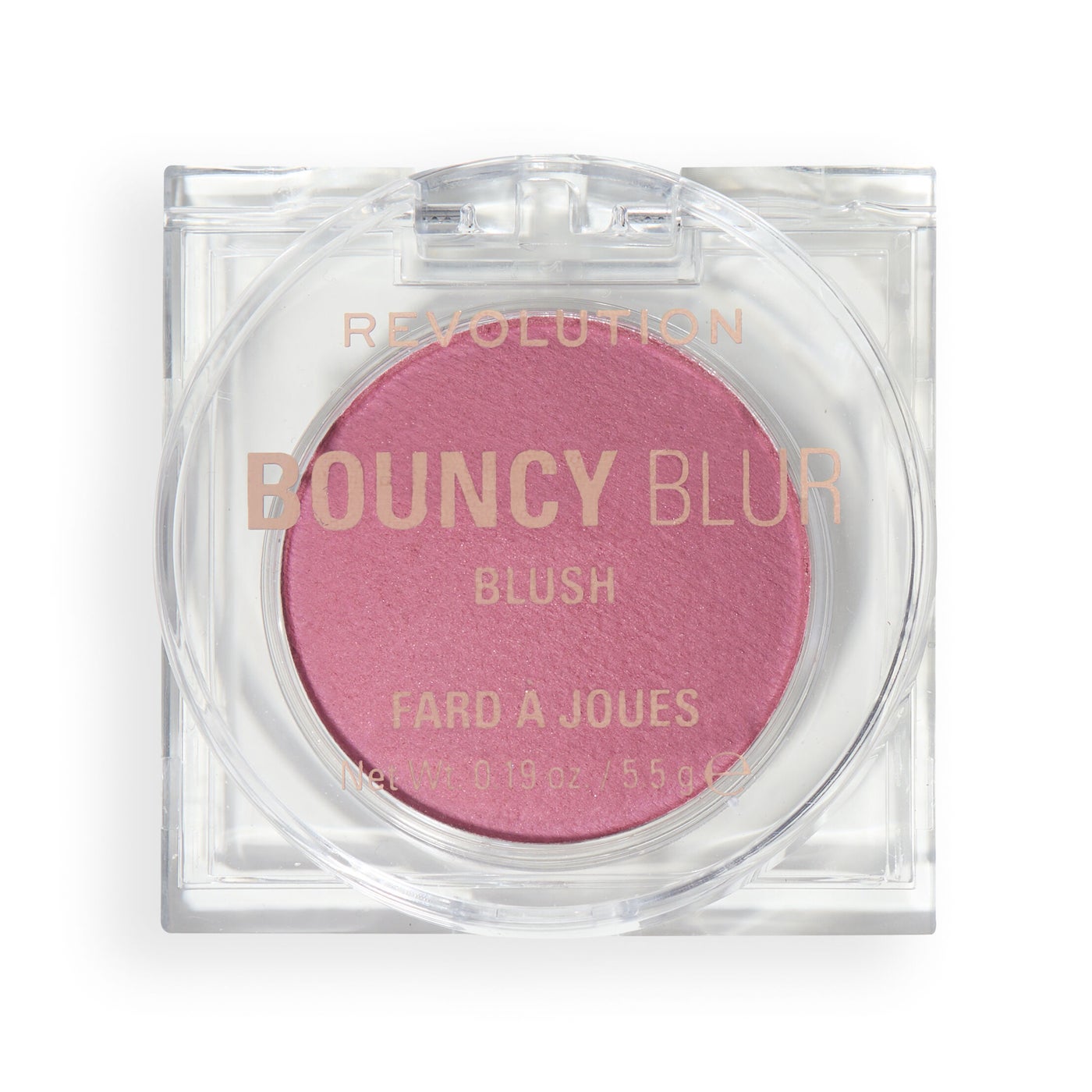 Makeup Revolution Bouncy Blur Blush Blurry Rose