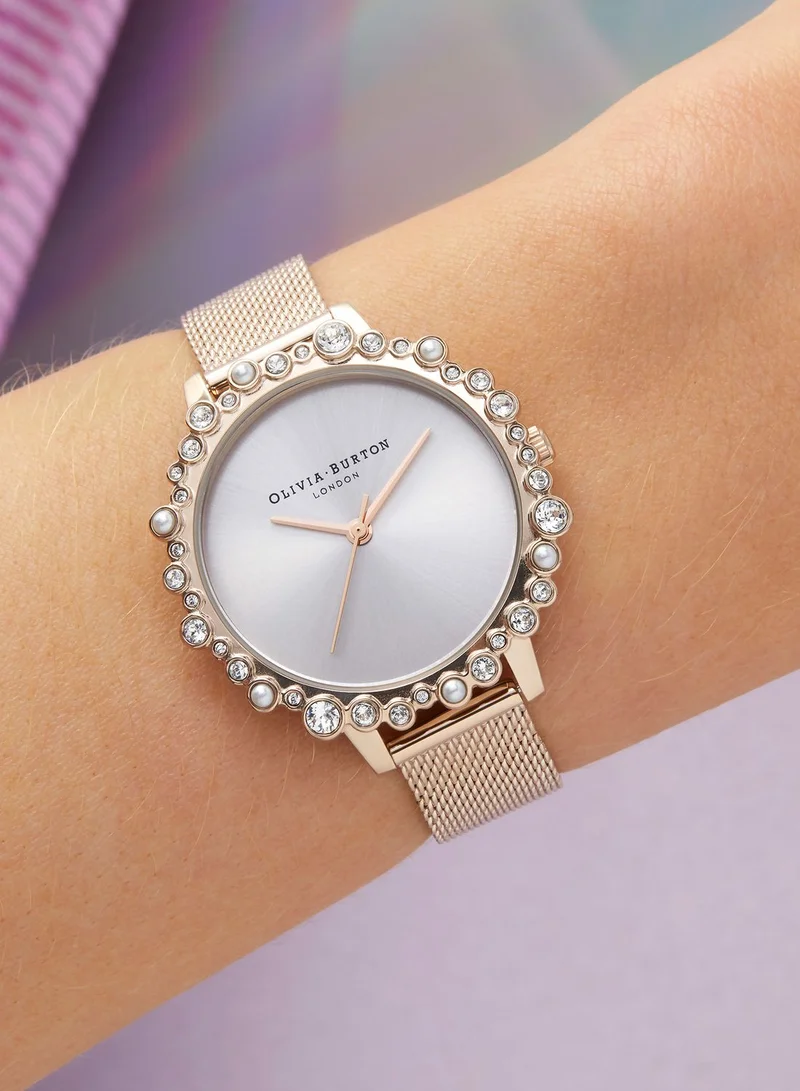 OLIVIA BURTON Under The Sea Leather Strap Analog Watch