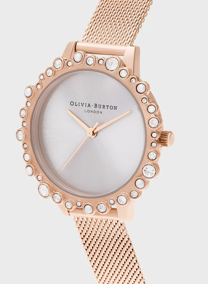 OLIVIA BURTON Under The Sea Leather Strap Analog Watch
