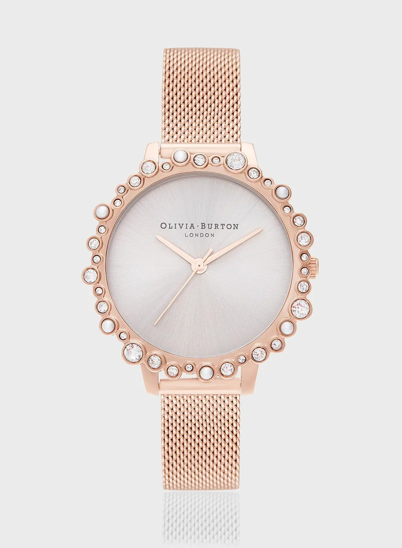 OLIVIA BURTON Under The Sea Leather Strap Analog Watch