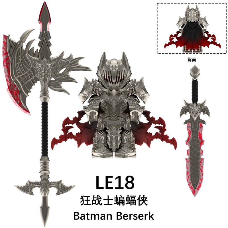 Berserker Batman Building Blocks Set - Image 1