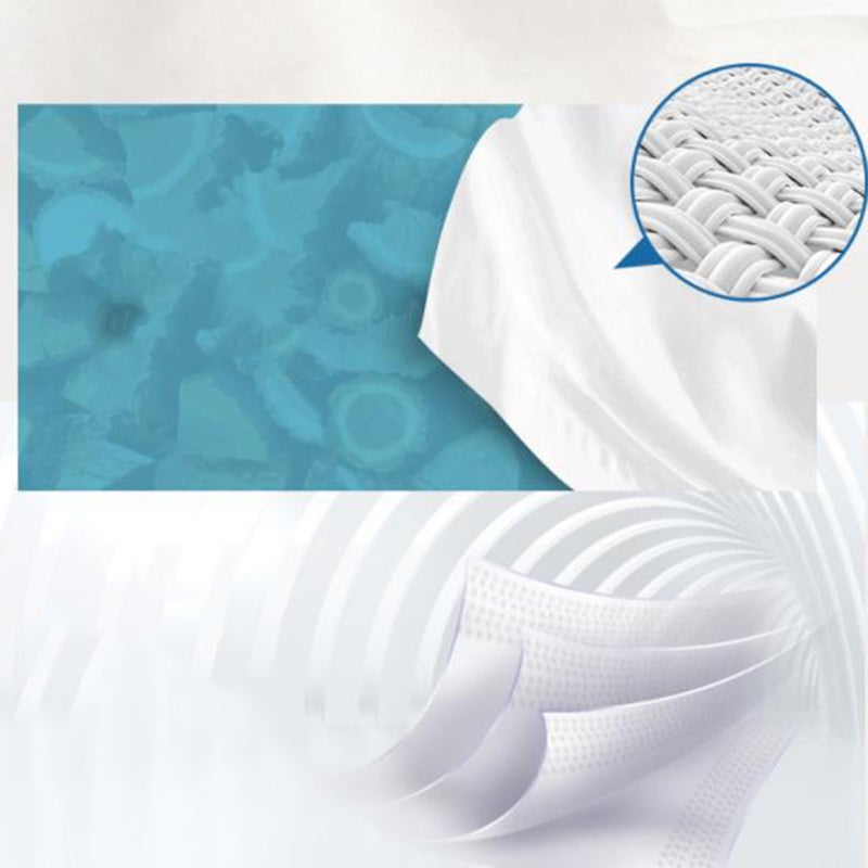 10pcs Thickened Toilet Paper Napkin Paper Household Roll Paper Wood Pulp Tissue Paper for Home - Image 3