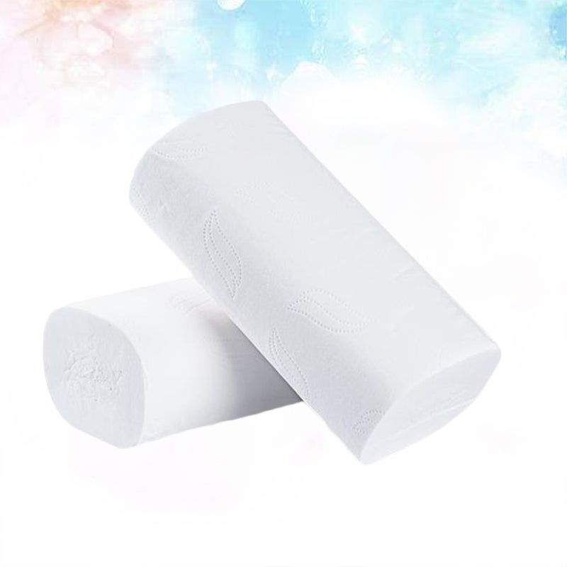 10pcs Thickened Toilet Paper Napkin Paper Household Roll Paper Wood Pulp Tissue Paper for Home - Image 4