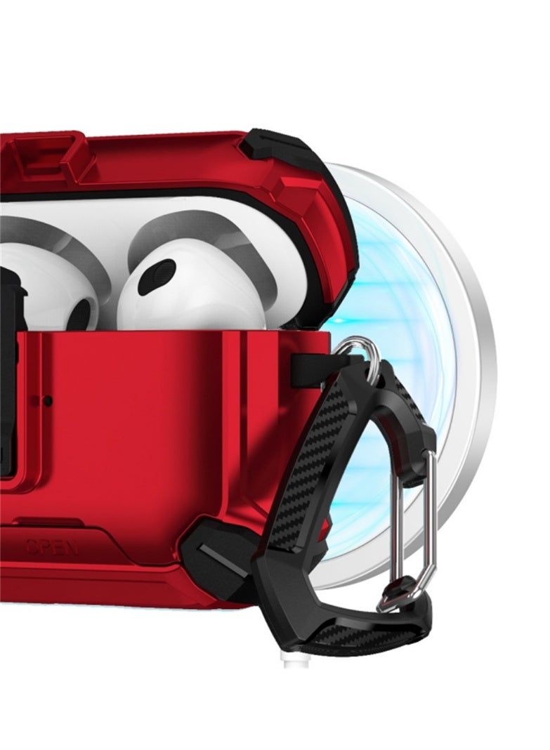 Yegni New multi-functional AirPods earphone case Apple earphones can be used as a phone stand flip-top earphone shell - Image 3