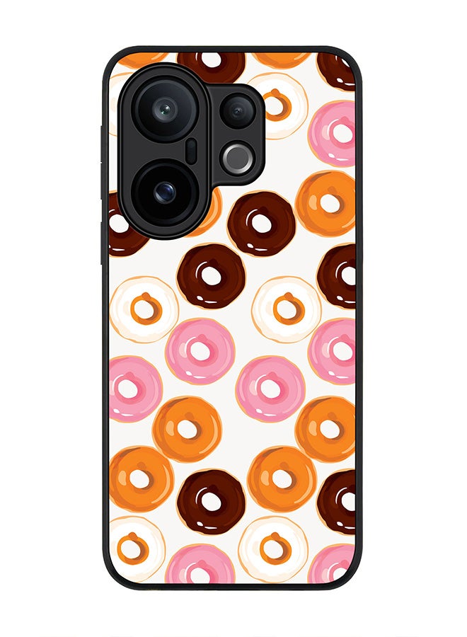 Stylizedd For vivo X200 FE / S30 Pro mini Case,Slim fit Camera Protection, Shockproof Thin Phone cover  - Donut Drops