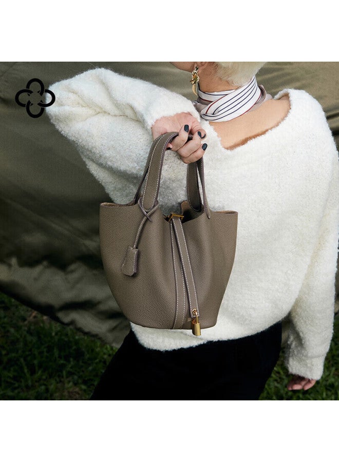 Cassile Women's Handbag, Luxury Tote Bag, Large Capacity Bucket Bag, Practical Birthday Gift For Girlfriend - Image 1
