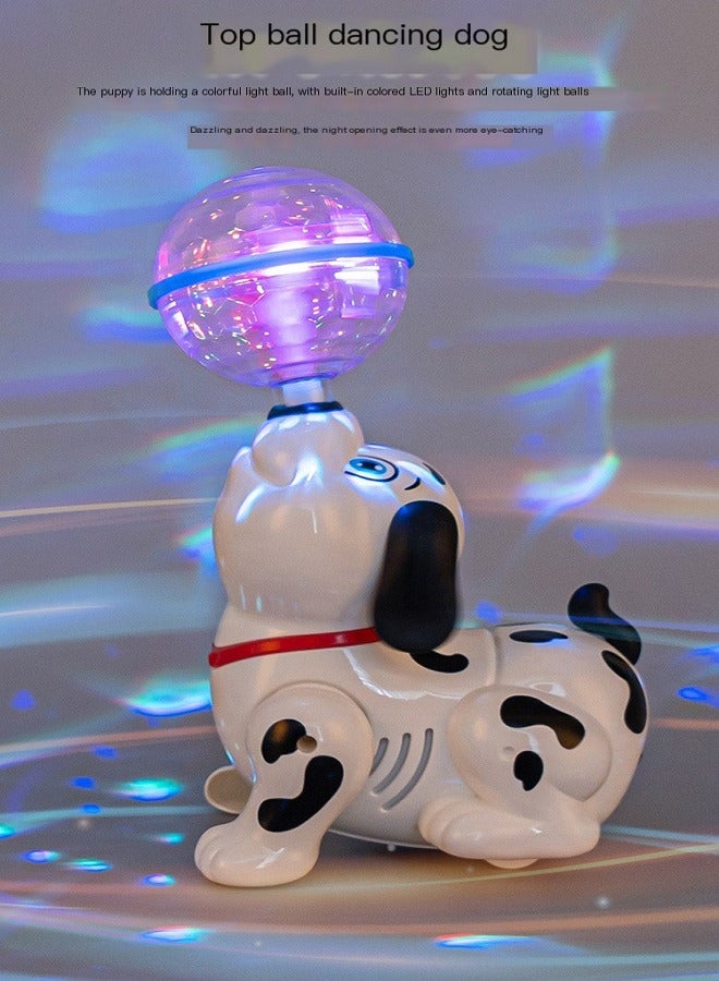 Electric Dancing and Singing Puppy Toy with Sound, Spinning Motion - Image 2