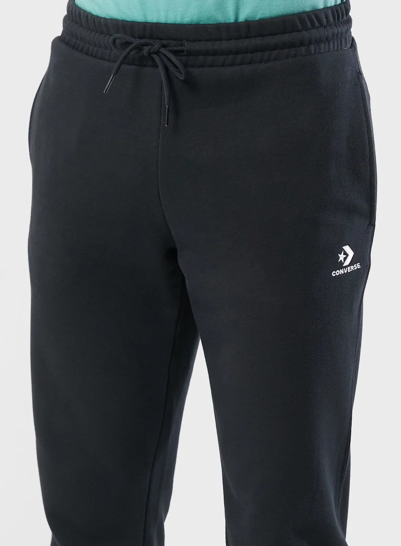 CONVERSE Classic Fit Wearers Embellished Fleece Sweatpants