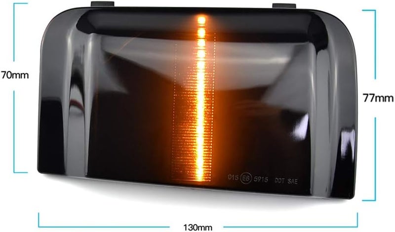 Vuzmode Dynamic Turn Signal Light for Car Mirrors - Image 2