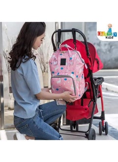 Chinmay Kids Diaper Bag Nursing Maternity Backpack Waterproof Multifunctional Travel Bag Large Size (20 X 18 X 40 Cms)(Blue) (Royal Blue Unicorn)  - Image 4