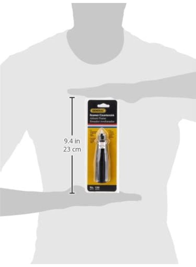 General Tools 196 Short Length Hand Reamer & Countersink, 3/4" - Image 1