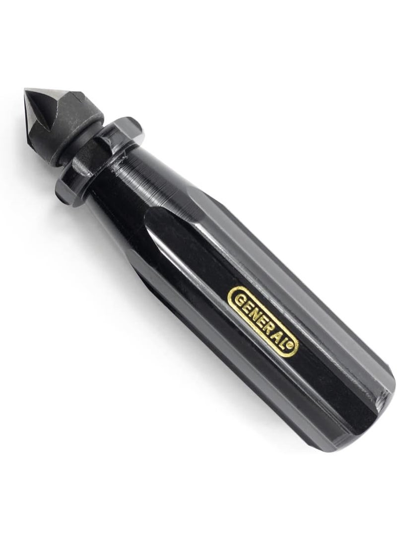 General Tools 196 Short Length Hand Reamer & Countersink, 3/4" - Image 2
