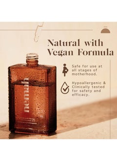 Nemah Nemah - Nourishing Belly Oil for Pregnant Women, Pregnancy Belly Oil - Hydrating Stretch Mark Oil with Jojoba and Coconut Oil - Vegan & Cruelty-Free - 3.4 fl. oz.  - Image 5