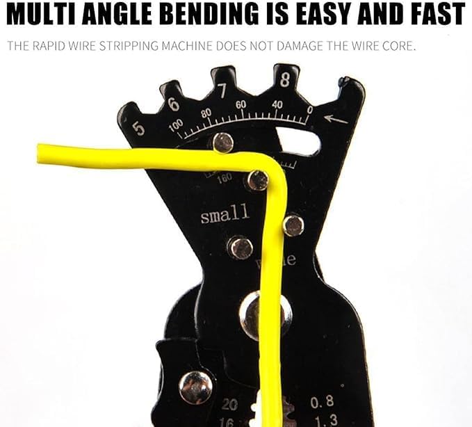 HOMARTEL 5in1 Wire Stripper Multifunctional Cable Stripper Wire Cutter Wire Crimper Professional Automatic Wire Stripping Pliers Tool for electricians  - Image 2