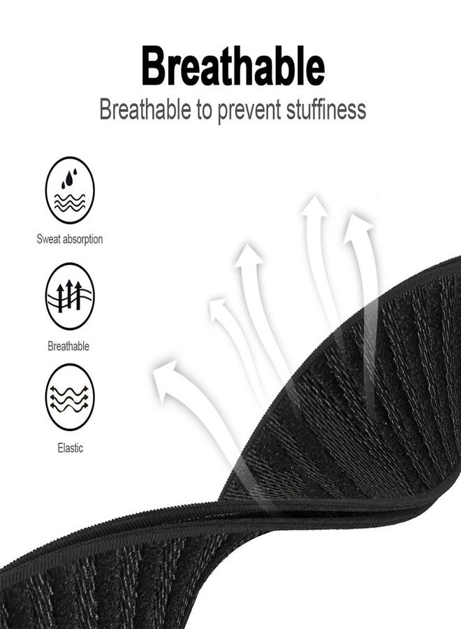 Sankel Nylon Band Compatible for WHOOP 5.0, One, Peak, and Life, Ultra-Soft,Adjustable Sport Comfort Stretchy Elastic Braided Replacement Wristbands Straps for Whoop 5.0 | NOT for Gen 4 (Black) - Image 5
