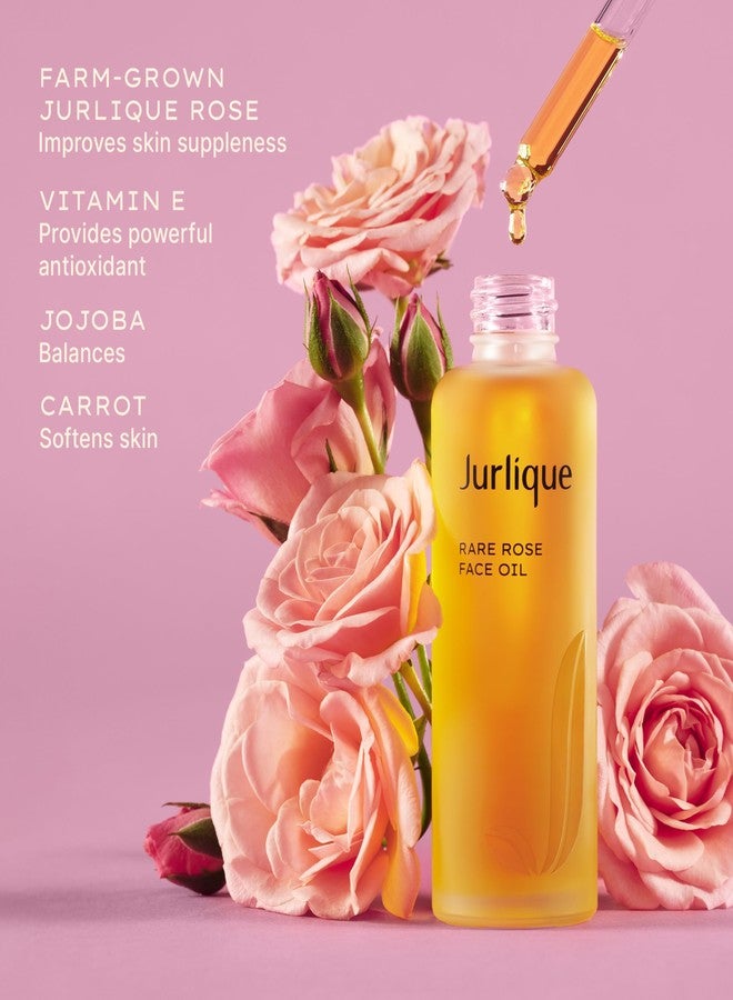 Jurlique Rare Rose Face Oil - 1.01 Fl Oz - Hydrating Rose Face Oil for Women - For All Skin Types - Dry-Finish Facial Oil & Beauty Skincare - Australian Natural-Based Skincare - Image 4
