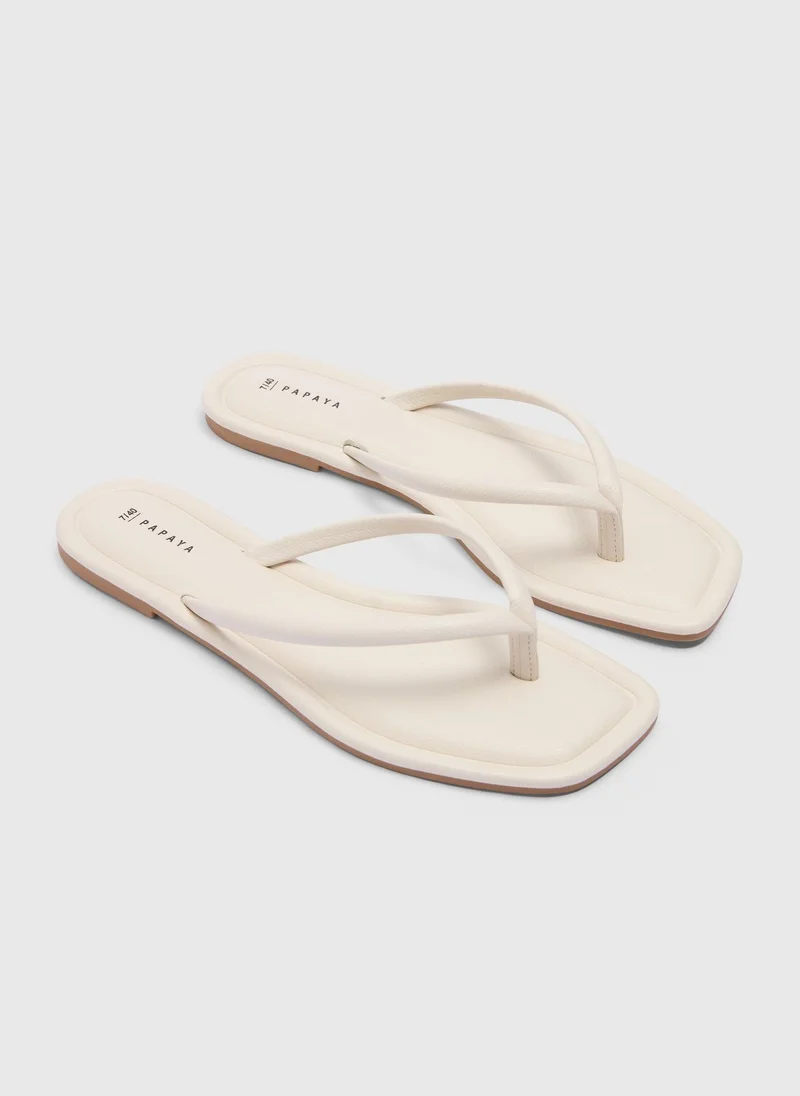 Matalan Stone Toe Post Sandals