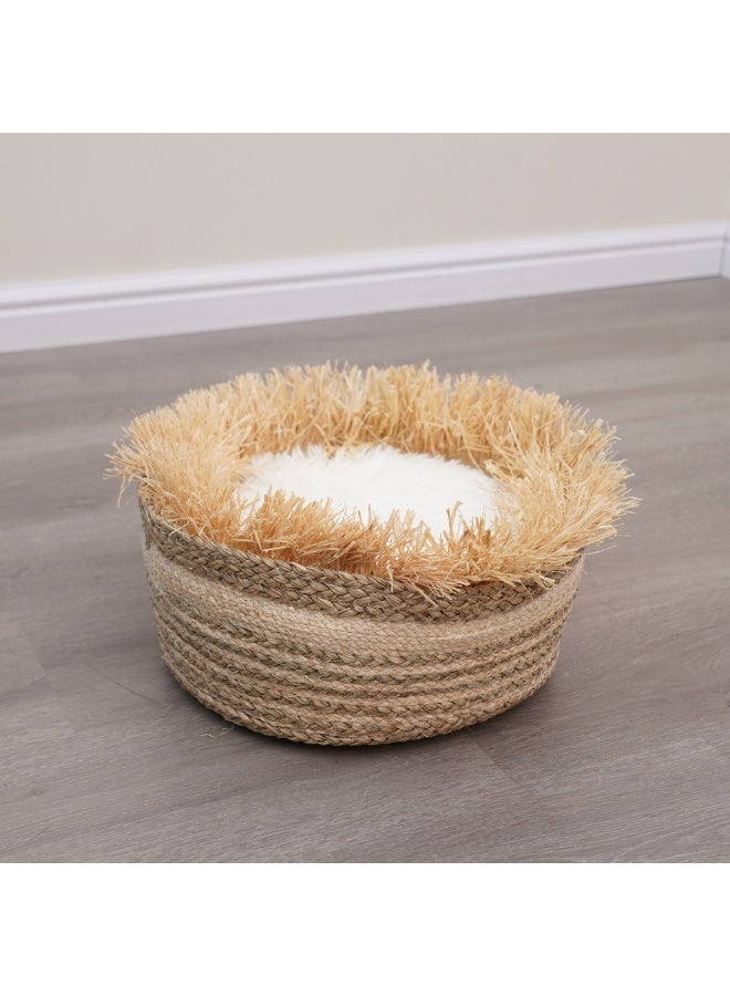 Catry Cat Bed Basket 40x40x18h cm