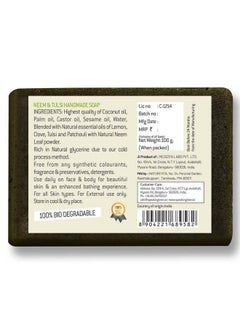 Speaking Tree Healing Neem And Tulsi Handmade Soap -100 Gms (Pack Of 2)  - Image 3