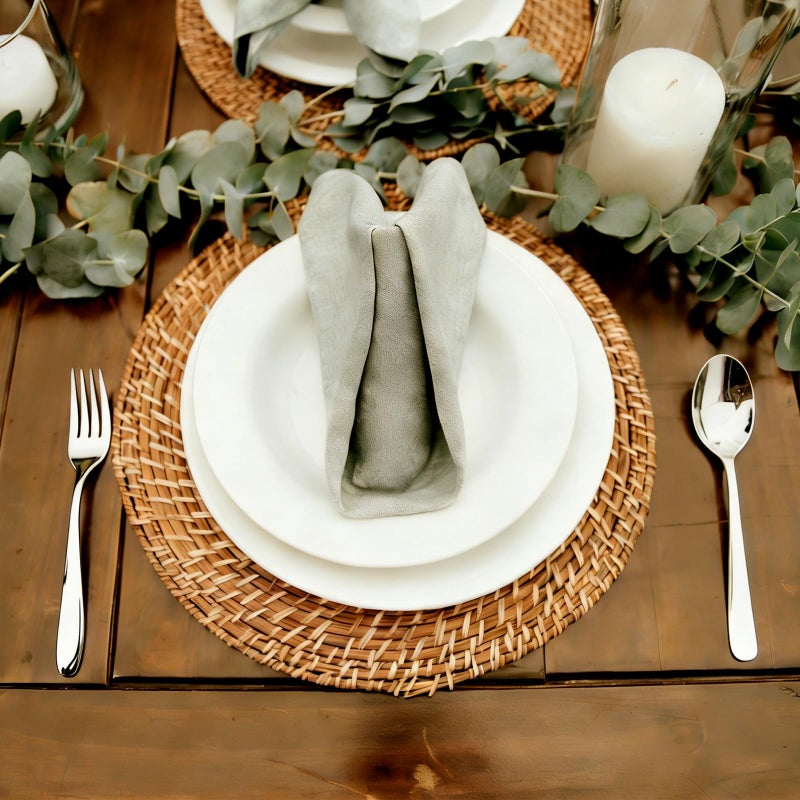 Tinsky 48 Pcs Spoons and Forks Set Stainless Steel Bulk Silverware Flatware Cutlery Sets Silver Metal Spoon Dinner Salad Forks for Kitchen Home Restaurant Party Dessert - Image 5