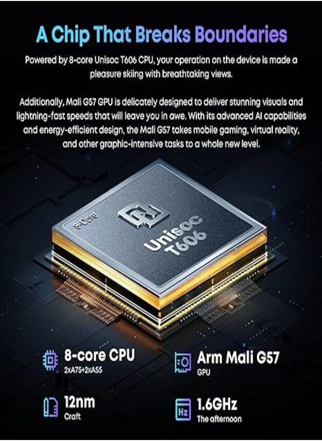 Chuwi - CHUWI Android 13 Tablet, 10.1 Inch Hi10 XPro Tablet, 4GB RAM 128GB ROM, Unisoc T606 Octa-Core Android Tablet, 1280X800 HD IPS, 13MP&5MP Camera, 7000mAh, 4G LTE/5G WiFi/GPS/BT 5.0, Type-C, USB 2.0 - Image 1