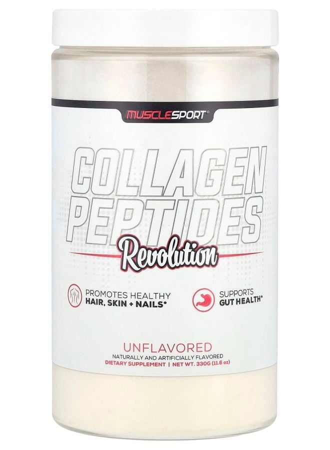 MUSCLESPORT Collagen Peptides Revolution Unflavored  11.6 oz (330 g)