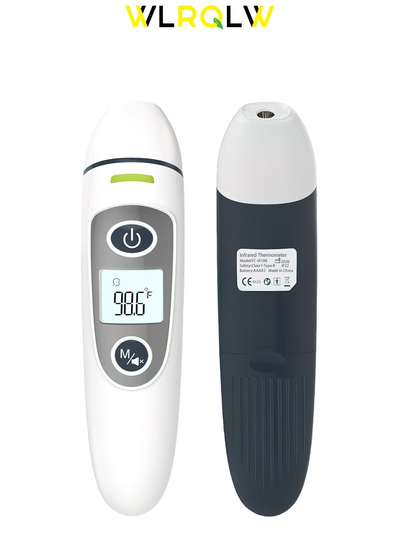 WLRQLW 2 In 1 Home Medical Grade Infrared Thermometer Forehead Ear Thermometer.Protect Your Baby's Healthy Growth  - Image 2