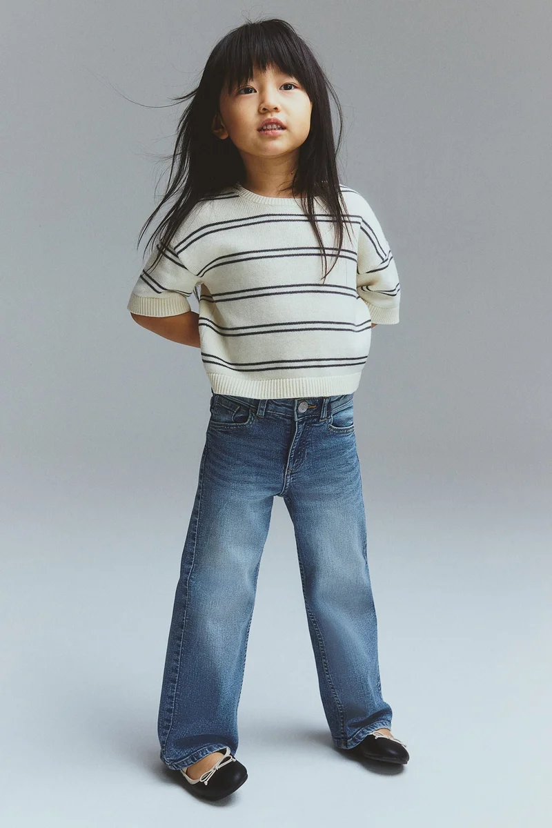 H&M Superstretch Wide Leg Jeans